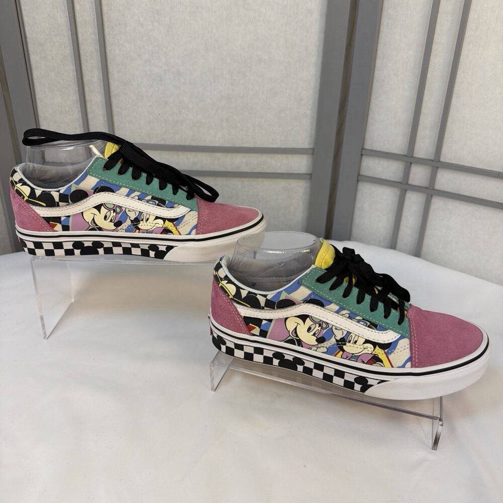 Vans Old Skool Disney 80's Mickey & Minnie Mouse Shoes Size W6.5/M5.5 - Picture 6 of 12